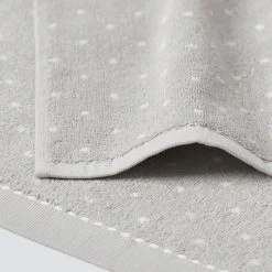 Morgan & Finch Dorothy Towel - Silver -Morgan & Finch Shop M F Dorothy Dot Towels Silver 176618 Detail