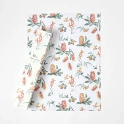 Morgan & Finch Drawer Liners Set Of 6 - White Red