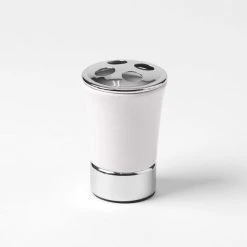 Morgan & Finch Empire Bathroom Accessories 13 Morgan & Finch Empire Bathroom Accessories -Morgan & Finch Shop M F Empire Toothbrush Holder White Silver 15703501 11