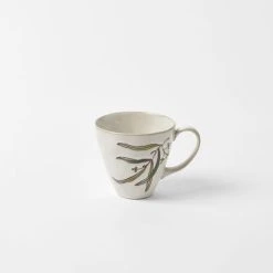 Morgan & Finch Eucalypt Dining - Ivory Green -Morgan & Finch Shop M F Eucalypt Mug Ivory Green 20947501 1