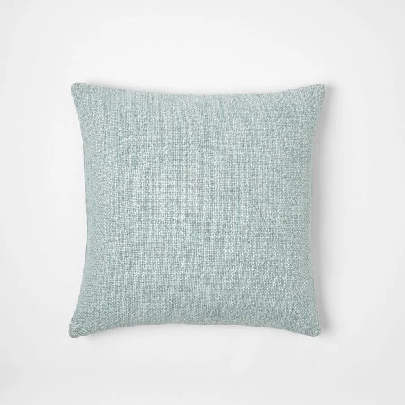 Morgan & Finch Flinders Linen Cushion - Smoke Blue 5 Morgan & Finch Flinders Linen Cushion - Smoke Blue - Image 3