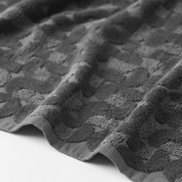 Morgan & Finch Harper Towel - Charcoal 4 Morgan & Finch Harper Towel - Charcoal - Image 2