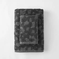 Morgan & Finch Harper Towel - Charcoal