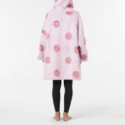 Morgan & Finch Doughnuts Hooded Sherpa Blanket -Morgan & Finch Shop M F Hooded Sherpa Doughnut 21906101 V2 1