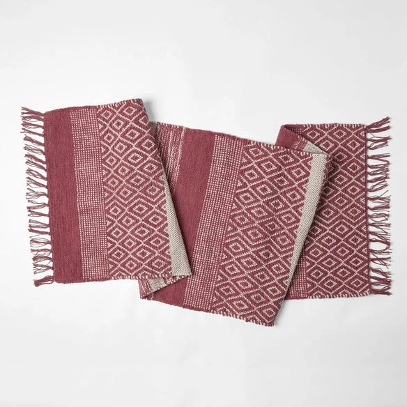 Morgan & Finch Mali Bath Mats - Rust Ivory 7 Morgan & Finch Mali Bath Mats - Rust Ivory - Image 5