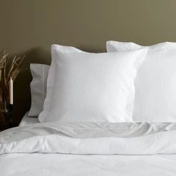 Morgan & Finch Metro Quilt Cover - White -Morgan & Finch Shop M F Metro White Euro web 1