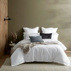 Morgan & Finch Metro Quilt Cover - White -Morgan & Finch Shop M F Metro White QQC Hero web 7