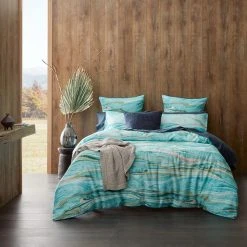 Morgan & Finch Mineral Quilt Cover -Morgan & Finch Shop M F Mineral QQC