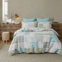 Morgan & Finch Mondrian Quilt Cover -Morgan & Finch Shop M F Mondrian QQC Alt