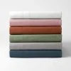 Morgan & Finch Olsen Linen/Cotton Sheet Set - White -Morgan & Finch Shop M F Olsen SS S20 207329 R 1