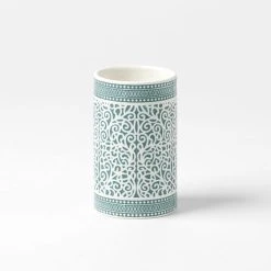 Morgan & Finch Orissa Bathroom Accessories -Morgan & Finch Shop M F Orissa Tumbler Teal 20226401 1
