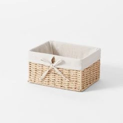 Morgan & Finch Papier Laundry Set - Natural -Morgan & Finch Shop M F Papier Tray Rect Sml 22247701