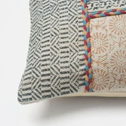 Morgan & Finch Samode Pom Cushion -Morgan & Finch Shop M F Samode Cushion w Pom Pom 50x50cm 20948801 Detail 1