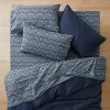 Morris & Co Strawberry 250 TC Cotton Thief Sheet Set - Navy