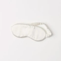 Morgan & Finch Silk Eye Mask - Ivory