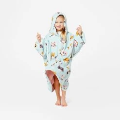 Morgan & Finch Whiskers Kids Hooded Sherpa Blanket