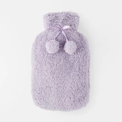 Morgan & Finch Hot Water Bottle Soft Touch - Lilac