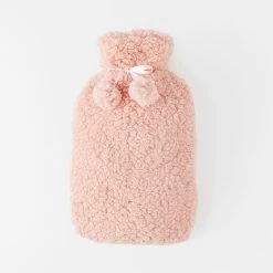 Morgan & Finch Hot Water Bottle Soft Touch - Pink