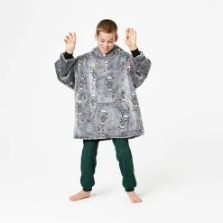 Morgan & Finch Bones Kids Hooded Sherpa