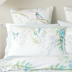 Morgan & Finch Japanese Wisteria Quilt Cover -Morgan & Finch Shop M F W23 Japanese Wisteria Pillow 1