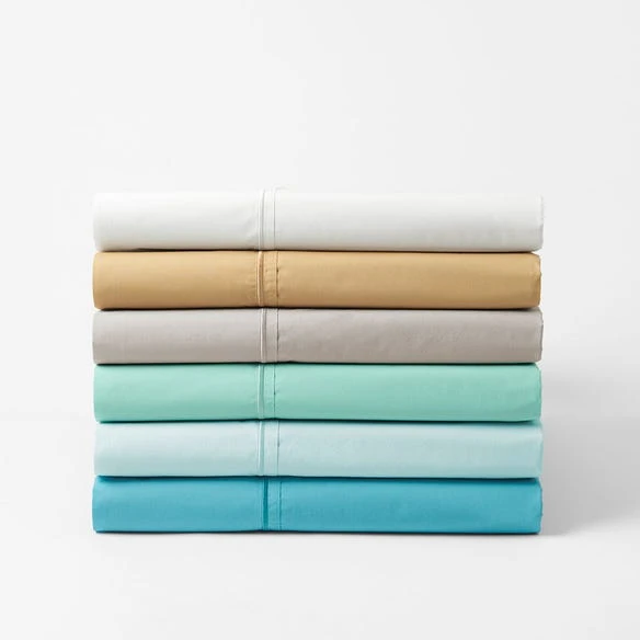 Sleeping Beauty 400 TC Egyptian Cotton Sheet Set - Mustard 4 Sleeping Beauty 400 TC Egyptian Cotton Sheet Set - Mustard - Image 2