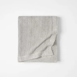 Morgan & Finch Moss Throw - Mist