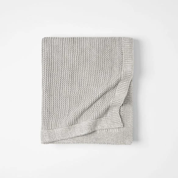 Morgan & Finch Moss Throw - Mist 3 Morgan & Finch Moss Throw - Mist